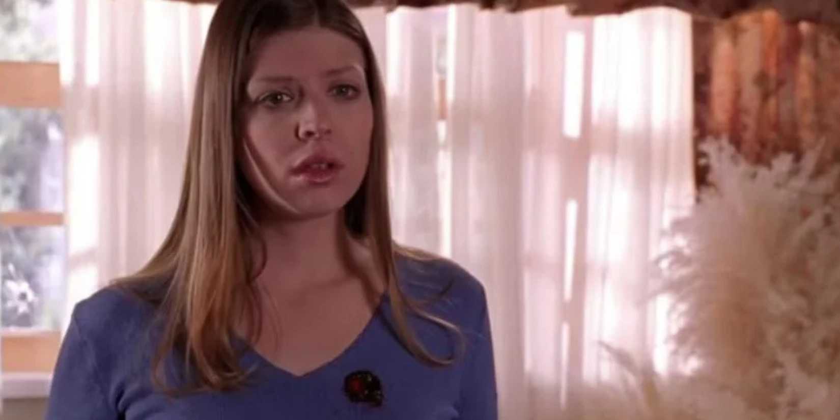 Tara with a bullet wound in her chest in Buffy the Vampire Slayer