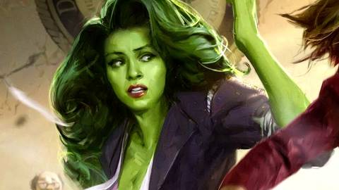 Tatiana Maslany's Jennifer Walters She Hulk defends herself from Titania
