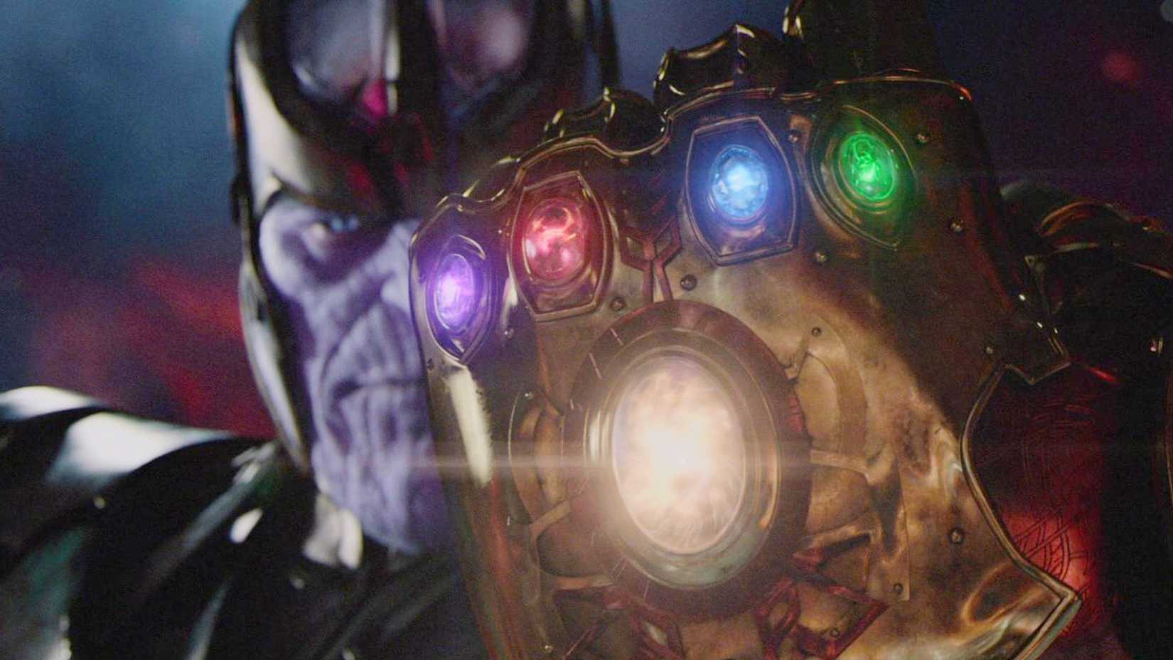 Thanos wielding the Infinity Gauntlet in Avengers Infinity War