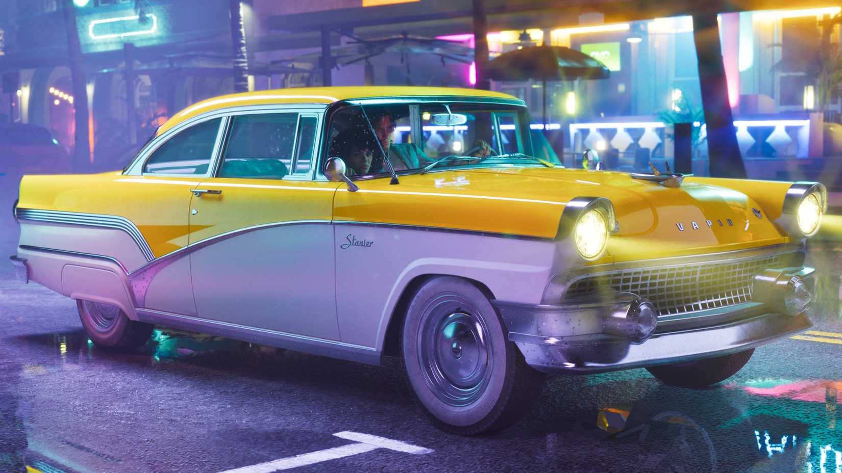 The 55 Vapid Stainer preorder bonus for GTA 6.