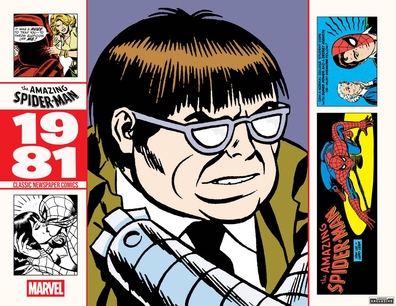 The Amazing Spider-Man Classic Newspaper Comics COVER 1