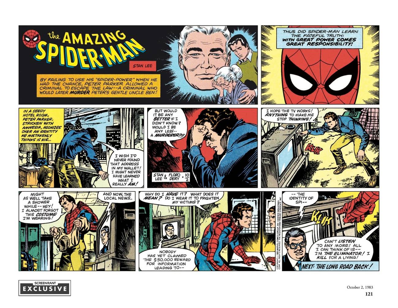 The Amazing Spider-Man Classic Newspaper Comics COVER 6