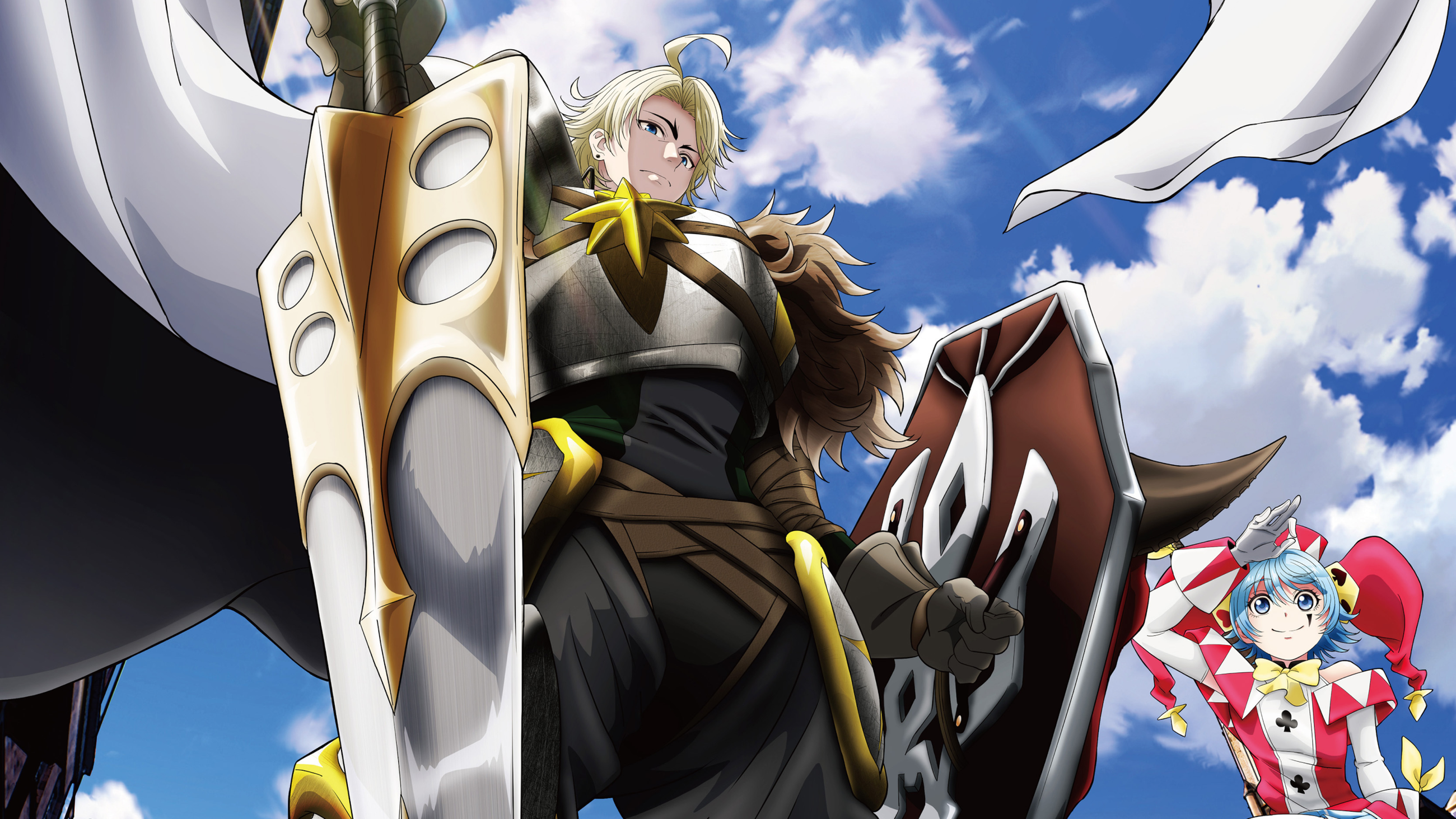 The Exiled Heavy Knight Knows How to Game the System Crunchyroll Isekai Elymas and Luce