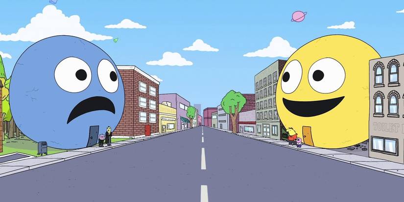 The Frowning Friends open up shop in Smiling Friends