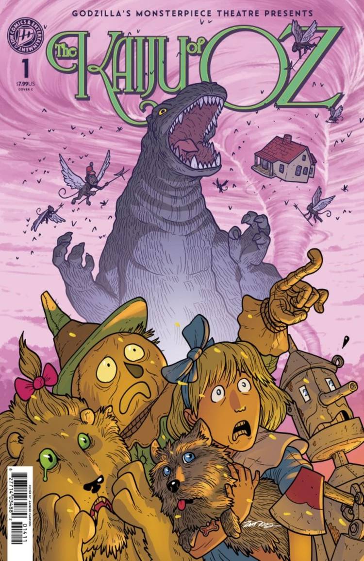 The Kaiju of Oz variant cover 2