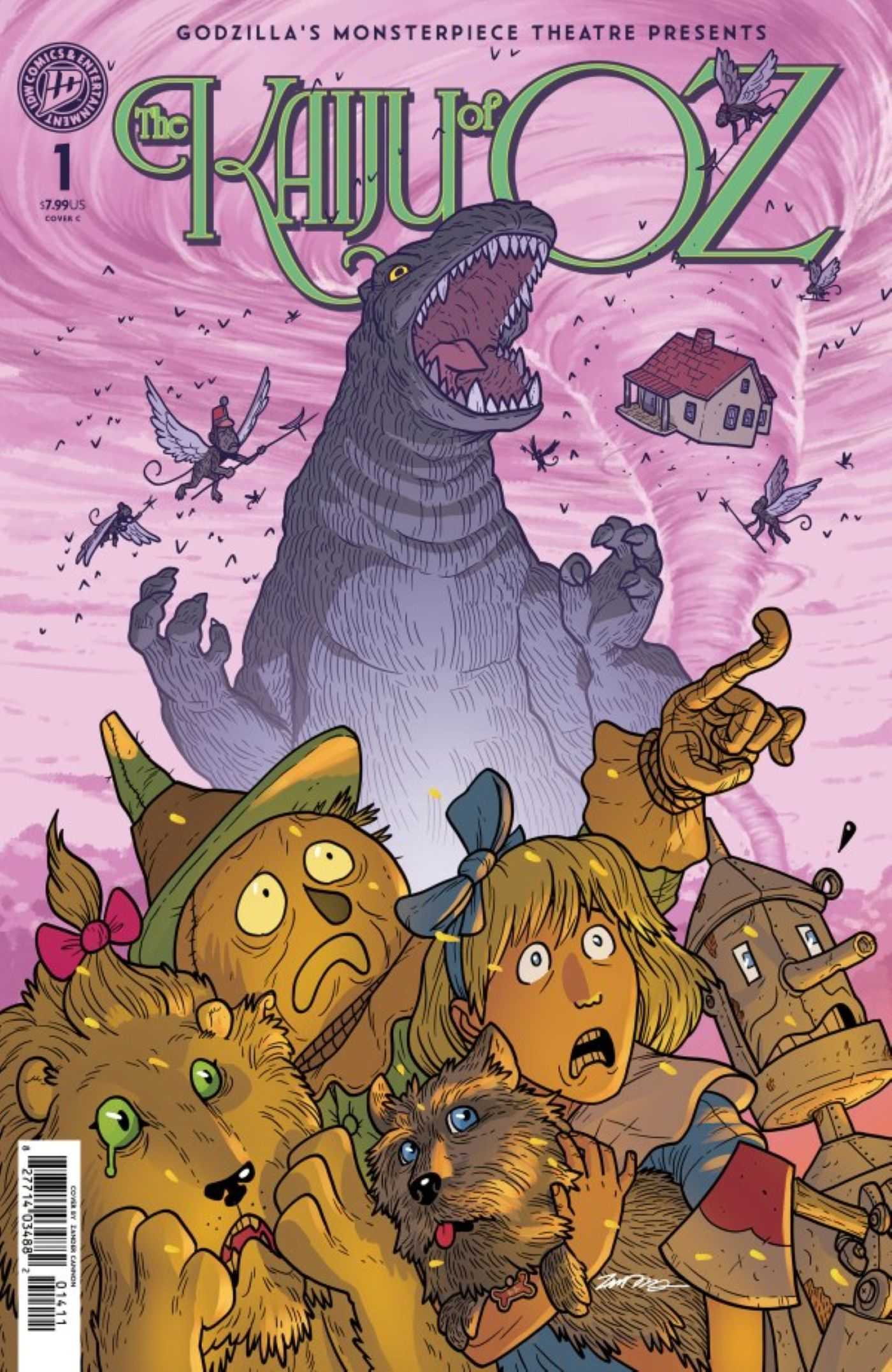 The Kaiju of Oz variant cover 2
