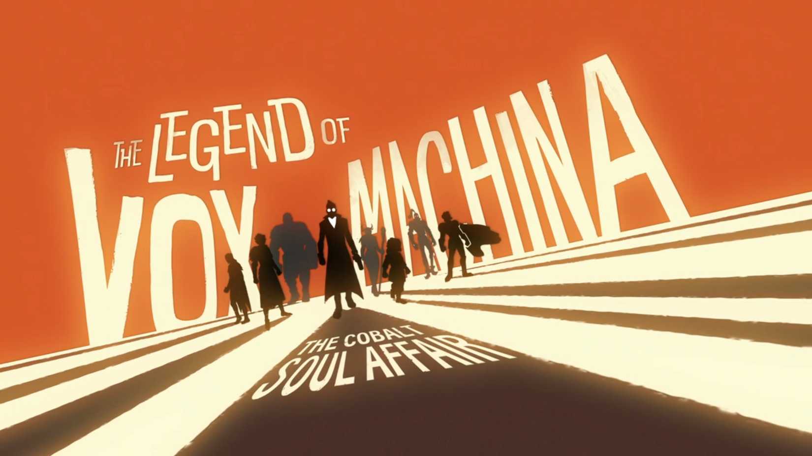 The Legend Of Vox Machina The Cobalt Soul Affair title card.