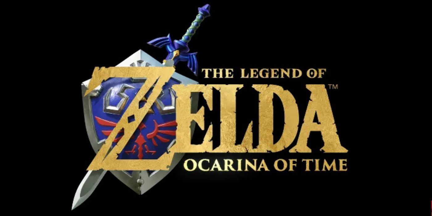 The Legend of Zelda Ocarina of Time remake logo