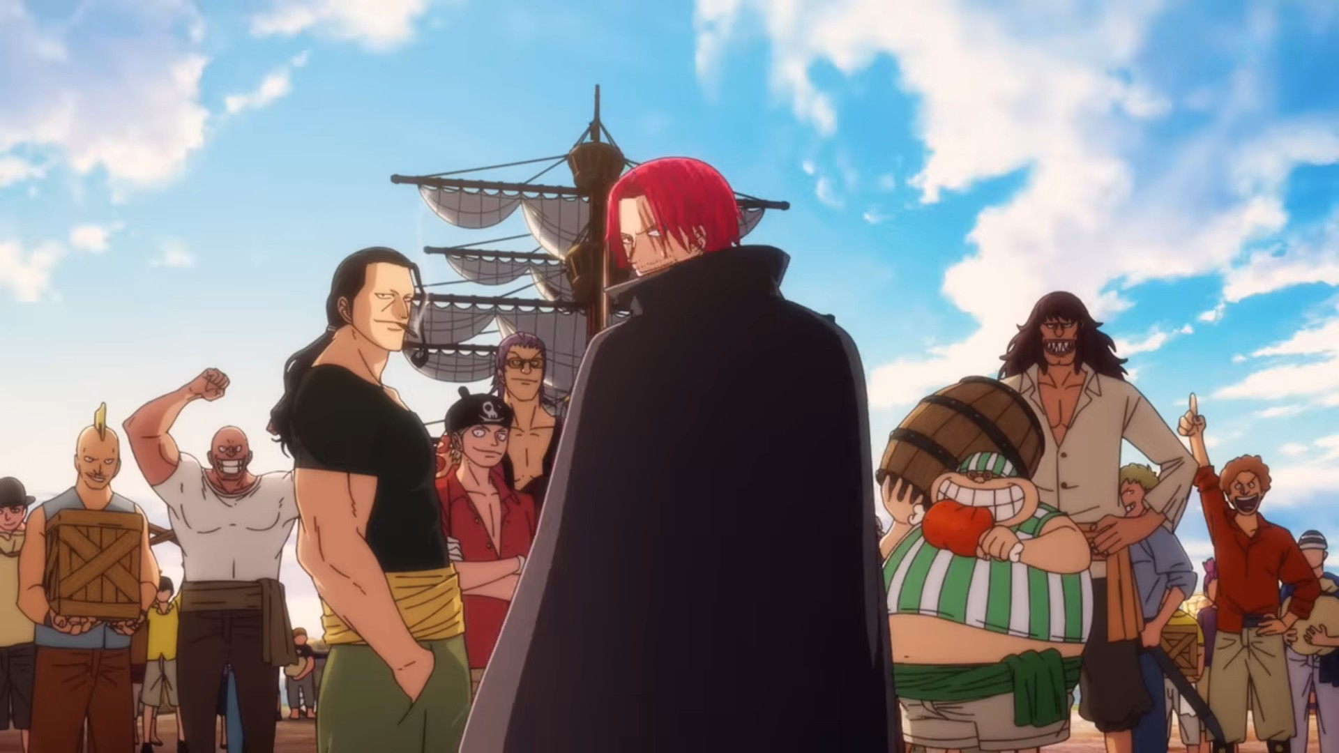 The One Piece First Look Shanks