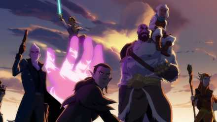 The titular team in The Legend of Vox Machina