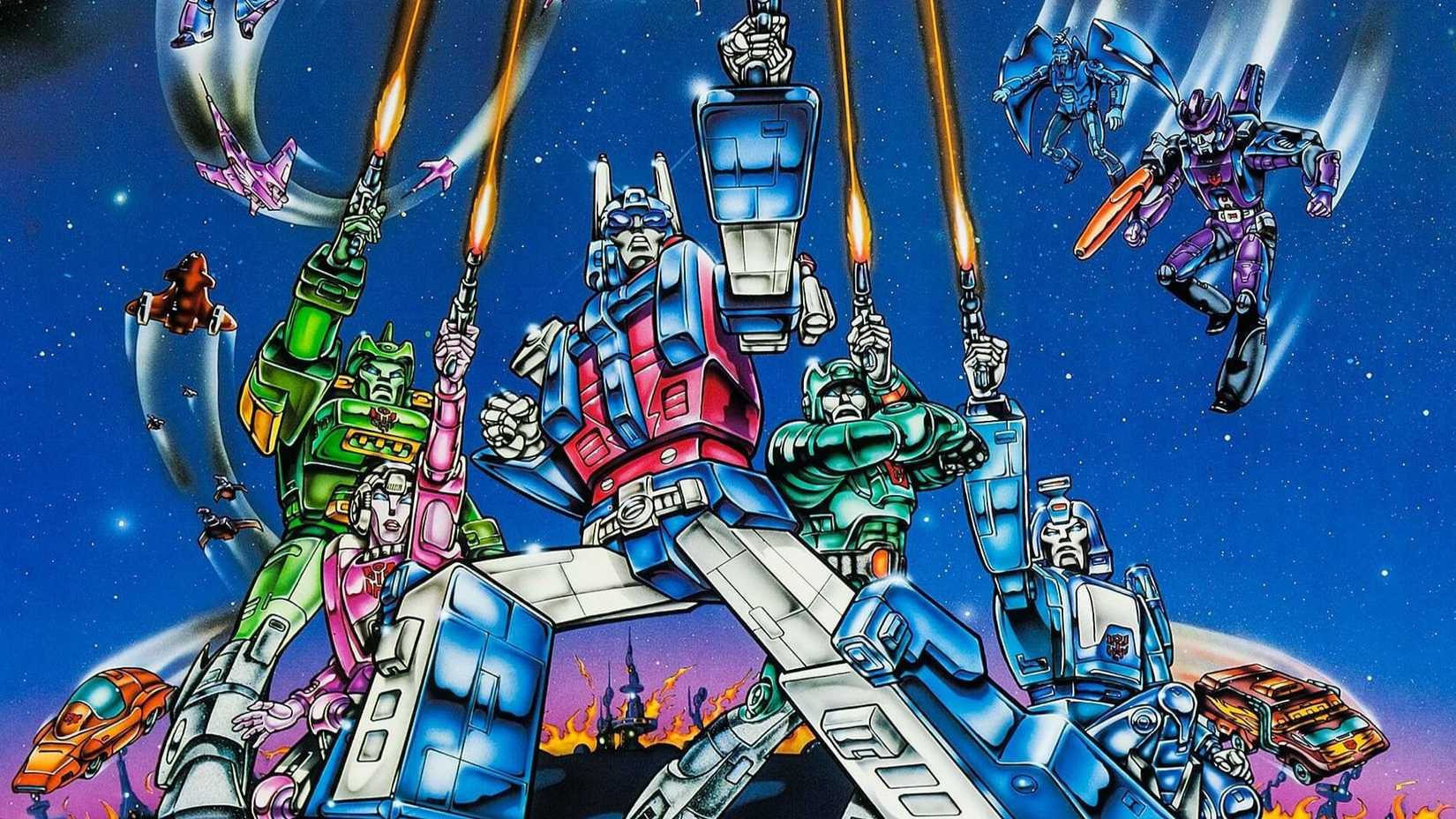 The Transformers The Movie Poster
