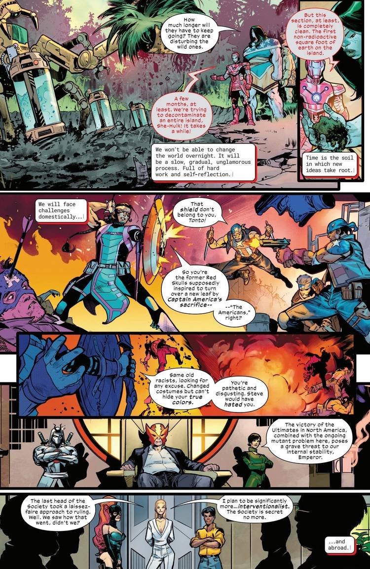 The Ultimates face new threats on Earth-6160 in Ultimate Universe Finale