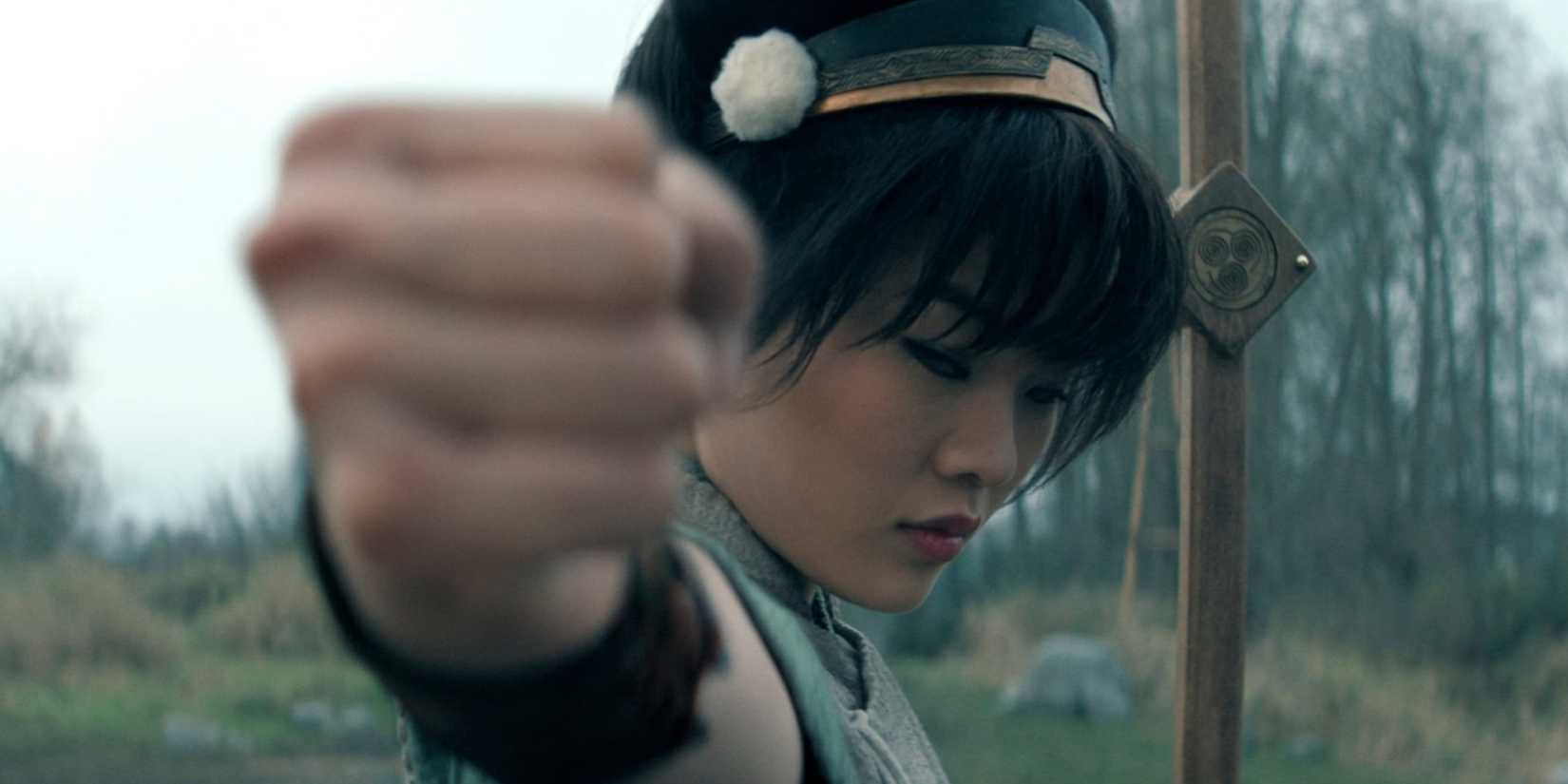 Toph in season 2 of the live-action ATLA series on Netflix