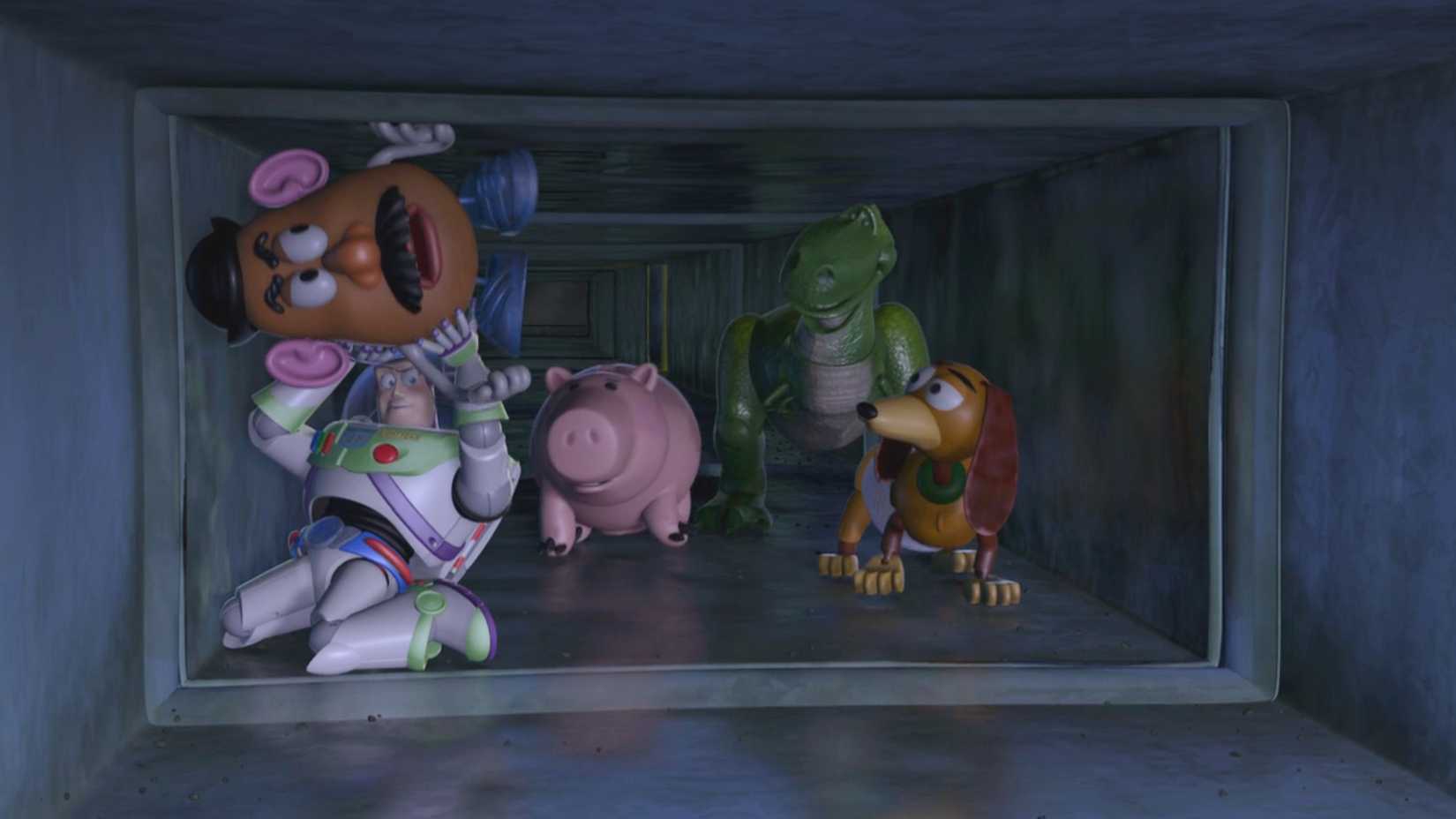 Toys in Vents in Toy Story 2
