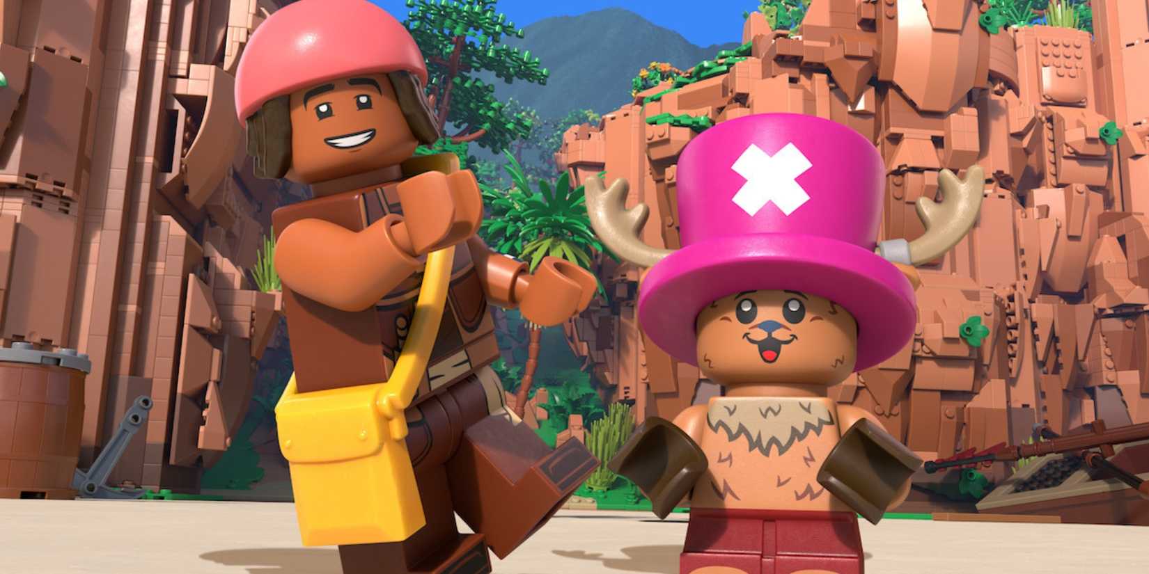 Usop et Chopper dans la mini-série Lego One Piece