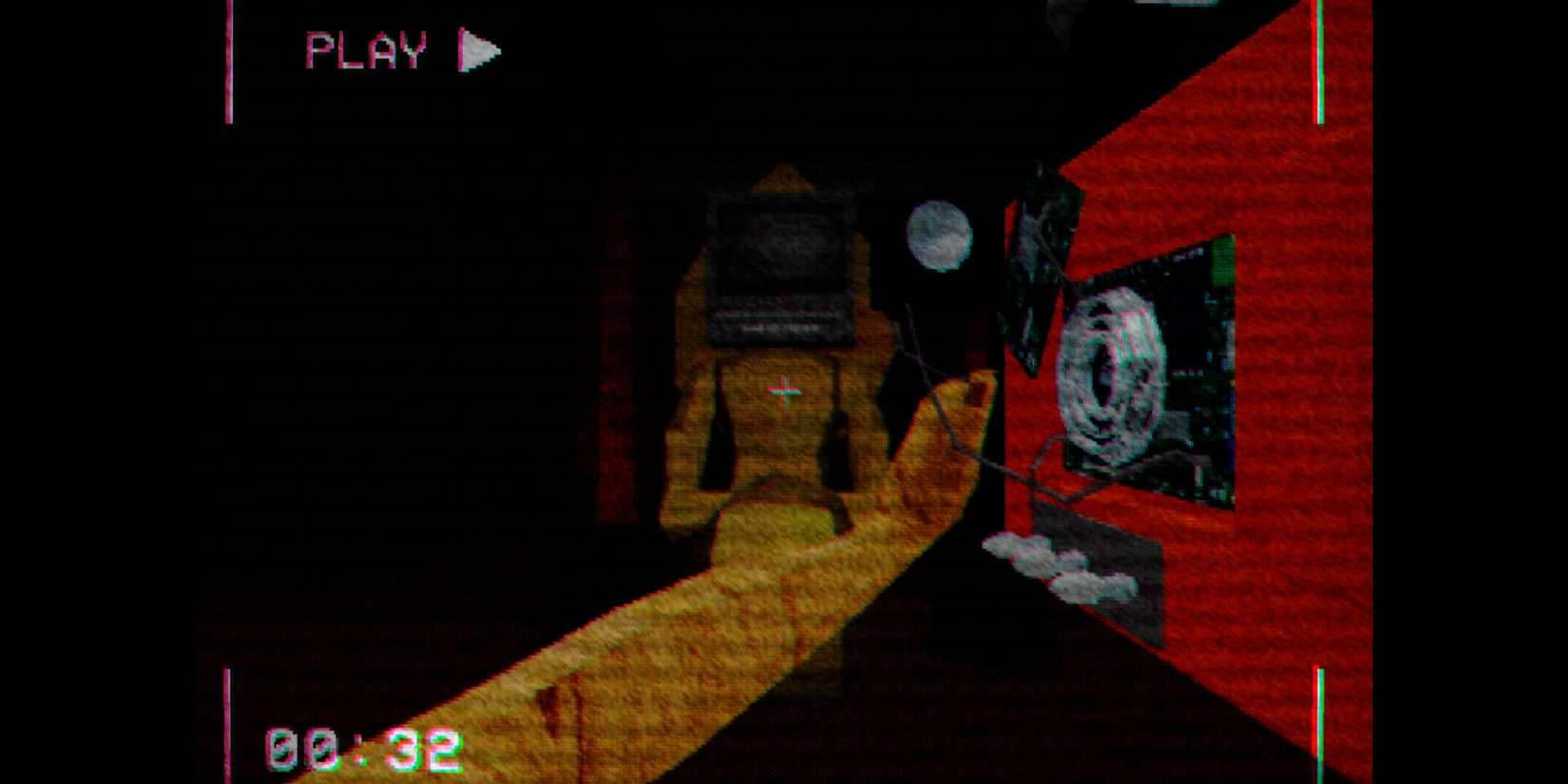 משחק ב-VHS // Anima 021 מציג סביבה אפלה.