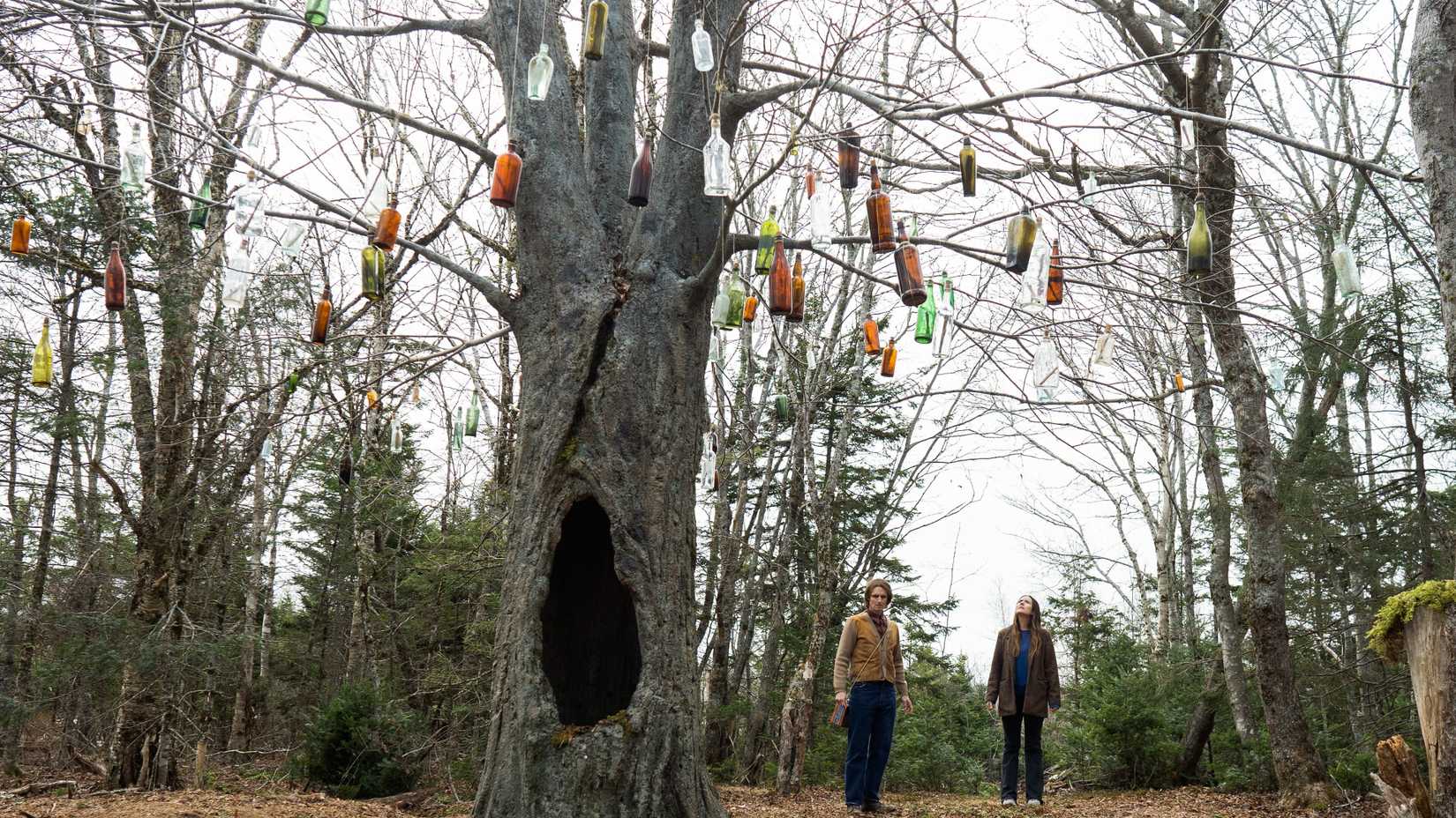 Victor and Tabitha by the bottle tree in From season 2, episode 10