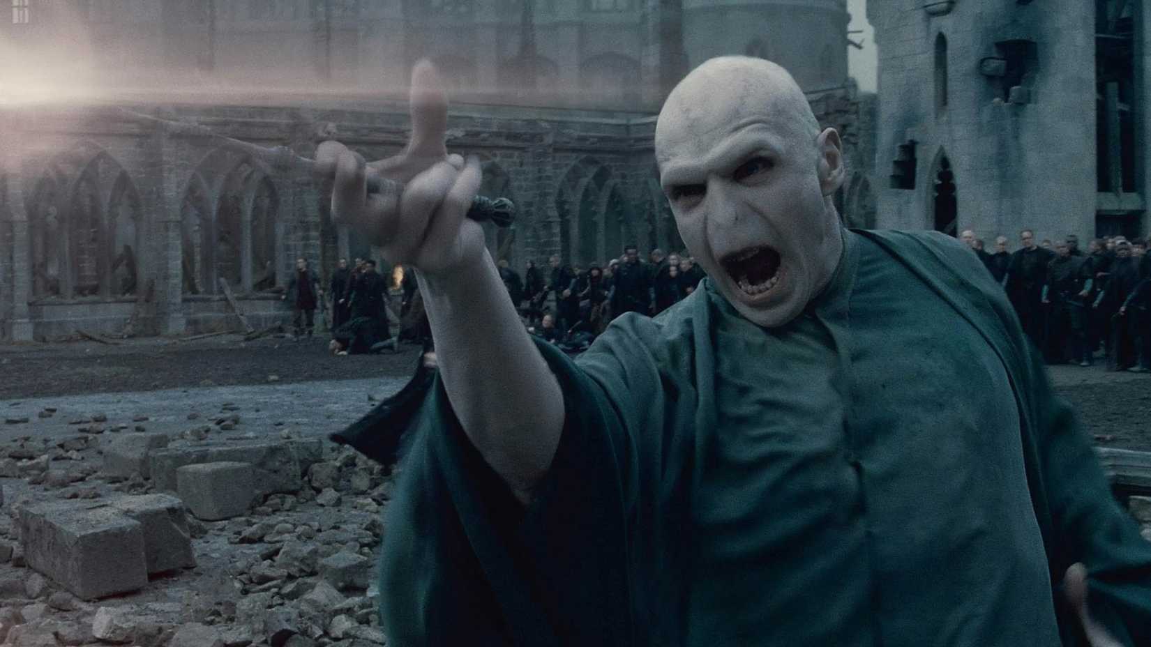 Voldemort in Harry Potter and the Deathly Hallows part 2