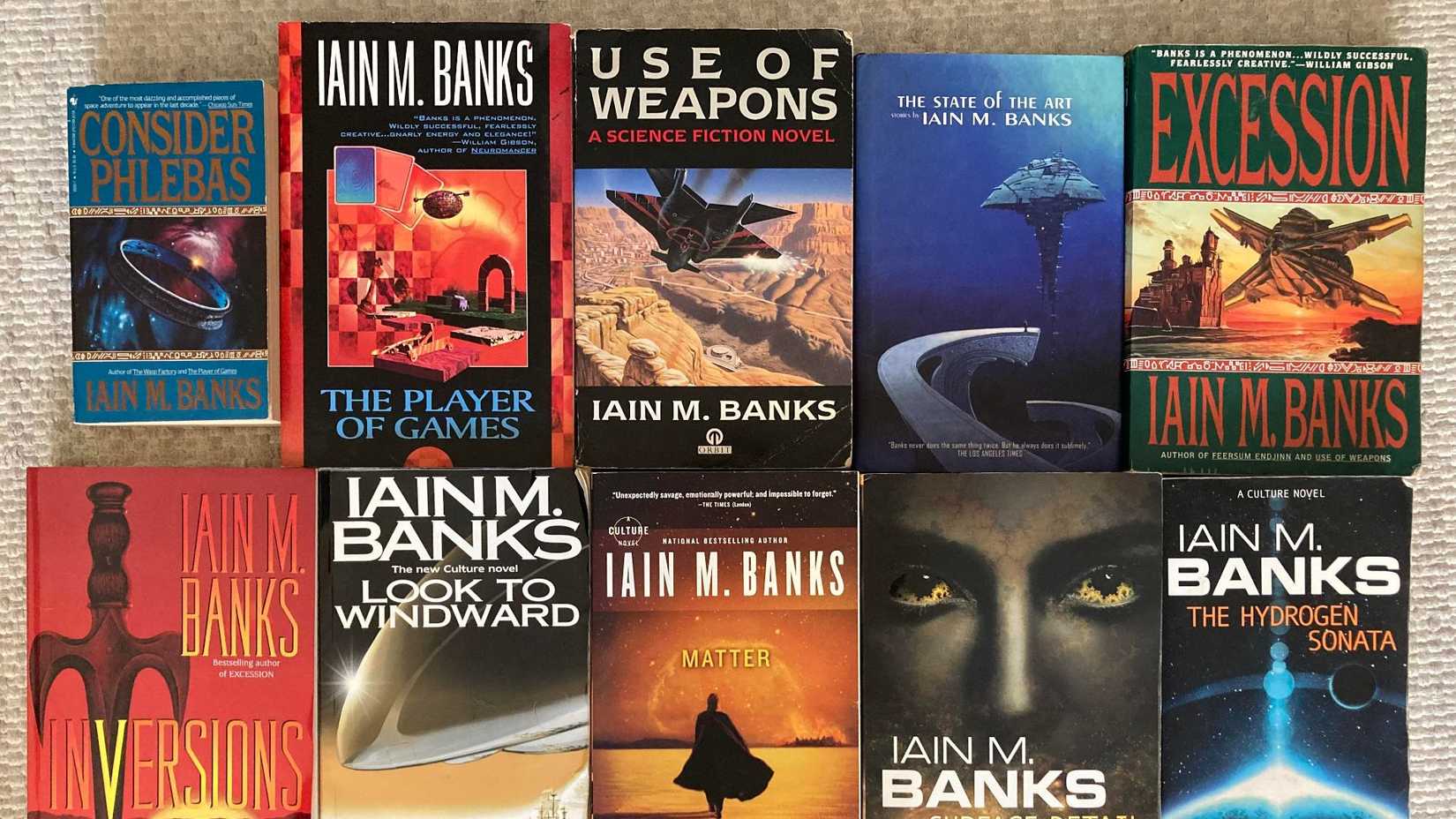 The Culture series book cover by Arkady Martine