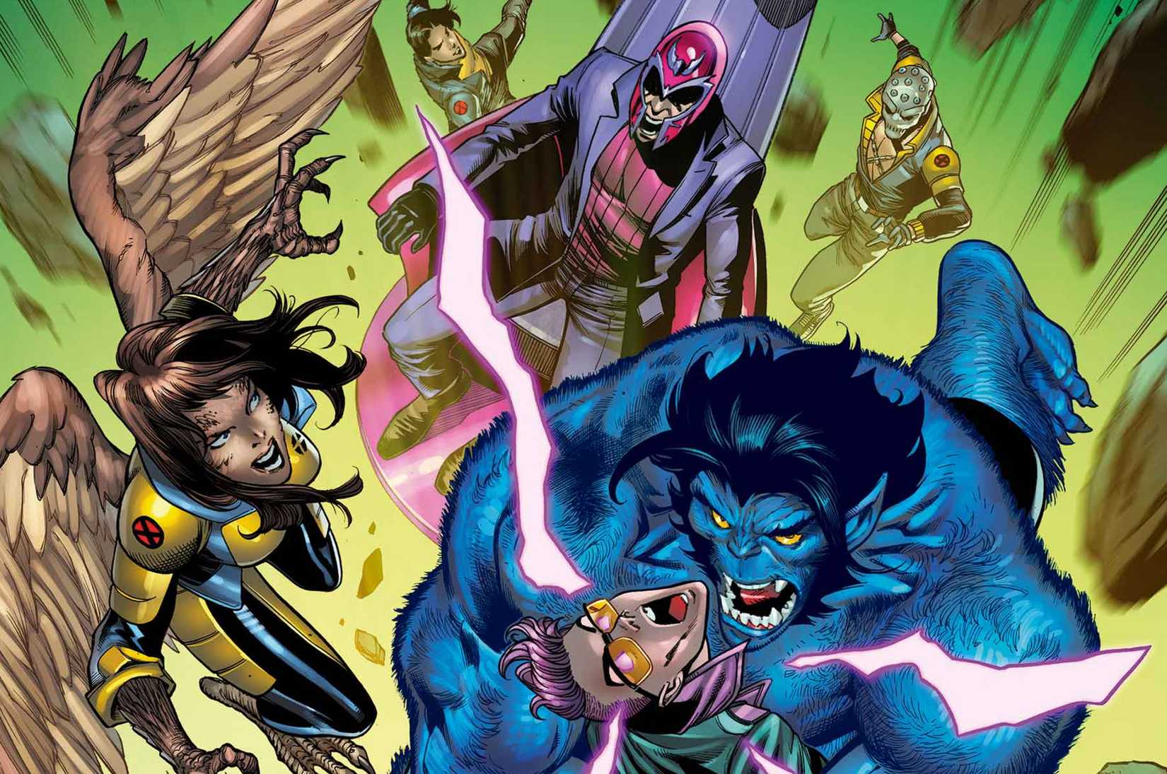 x-men's science team, led by beast