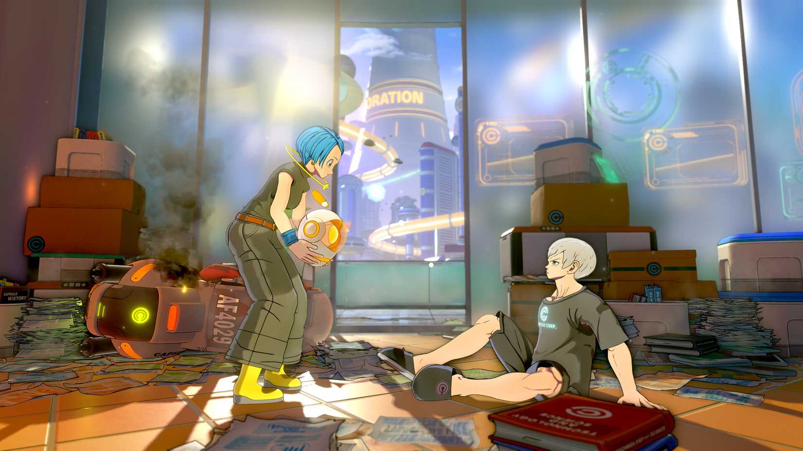 Xenoverse Bulma In Library