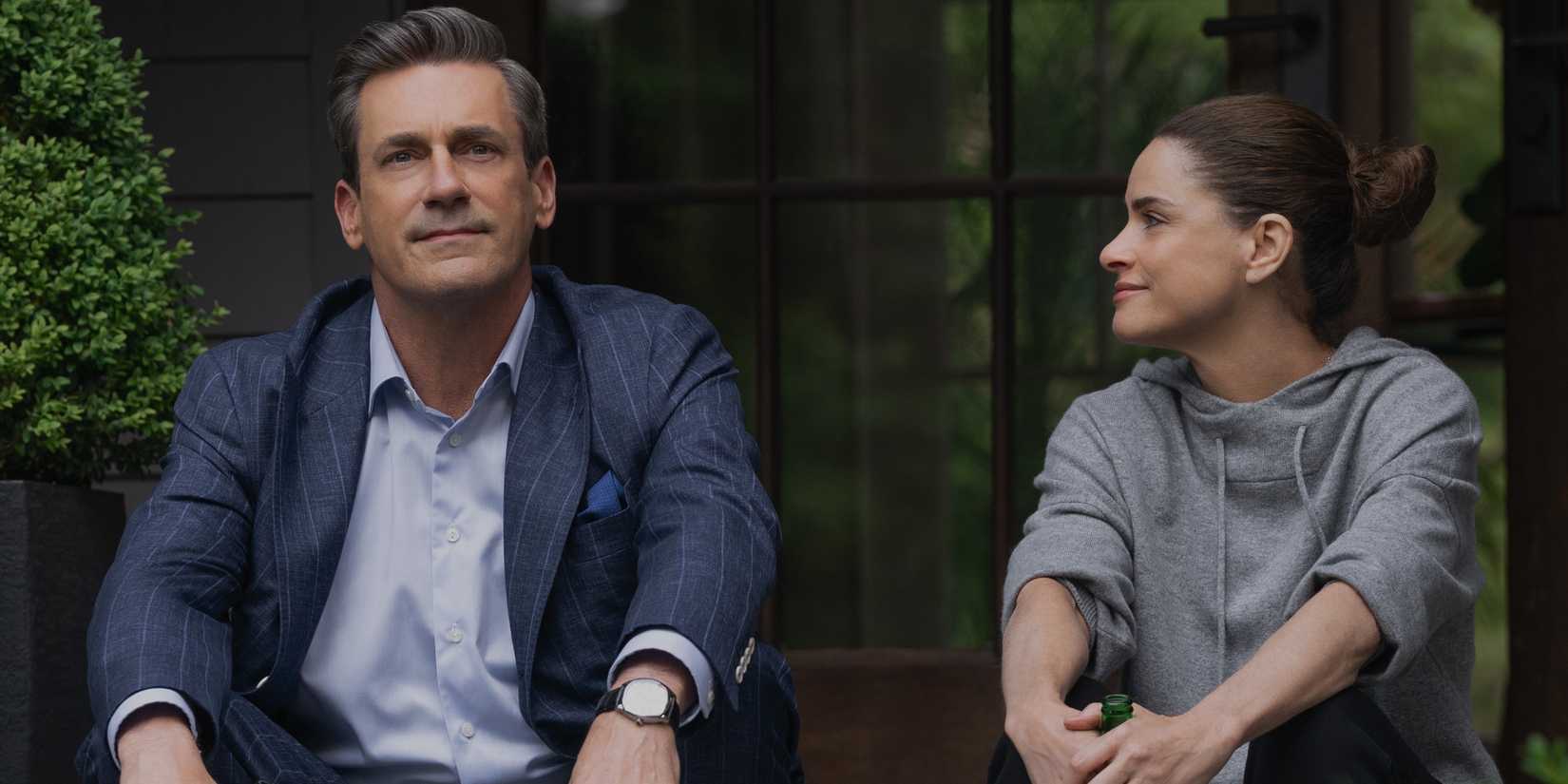 Mel talks to Coop in Your Friends and Neighbors