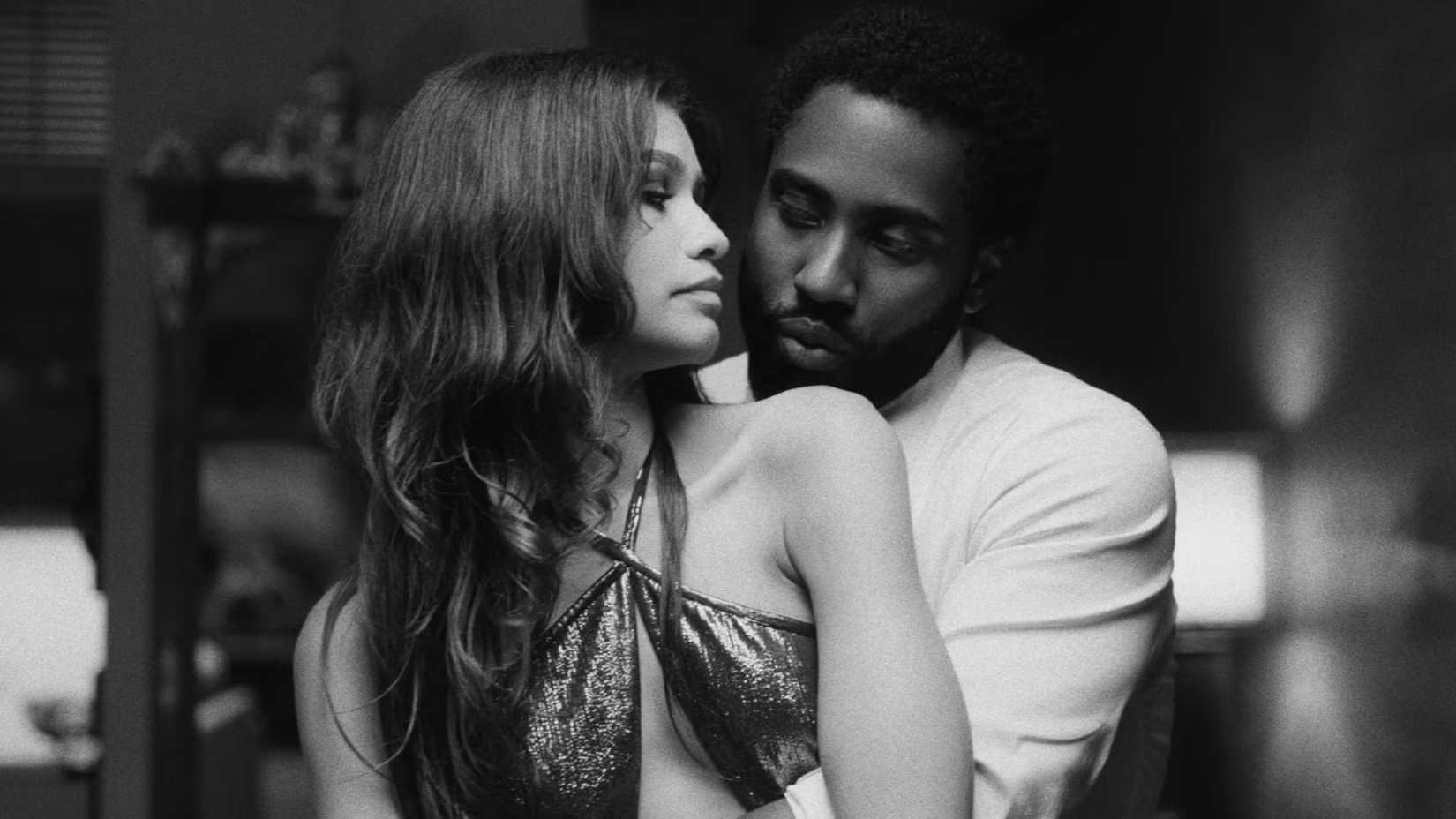 Zendaya and John David Washington in Malcolm & Marie 