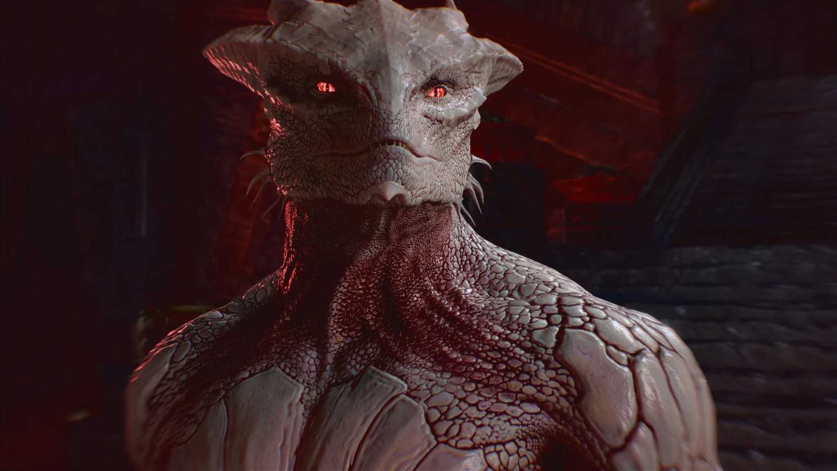The Dark Urge from Baldur's Gate 3 looks serious.