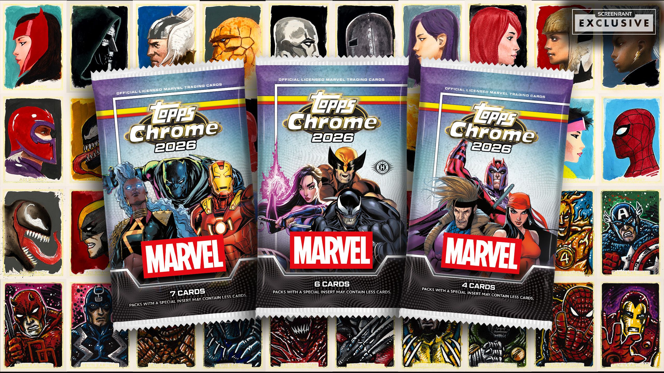 Exclusive: Topps Reveals New Marvel Sketch Cards By Adi Granov & Kevin Eastman image