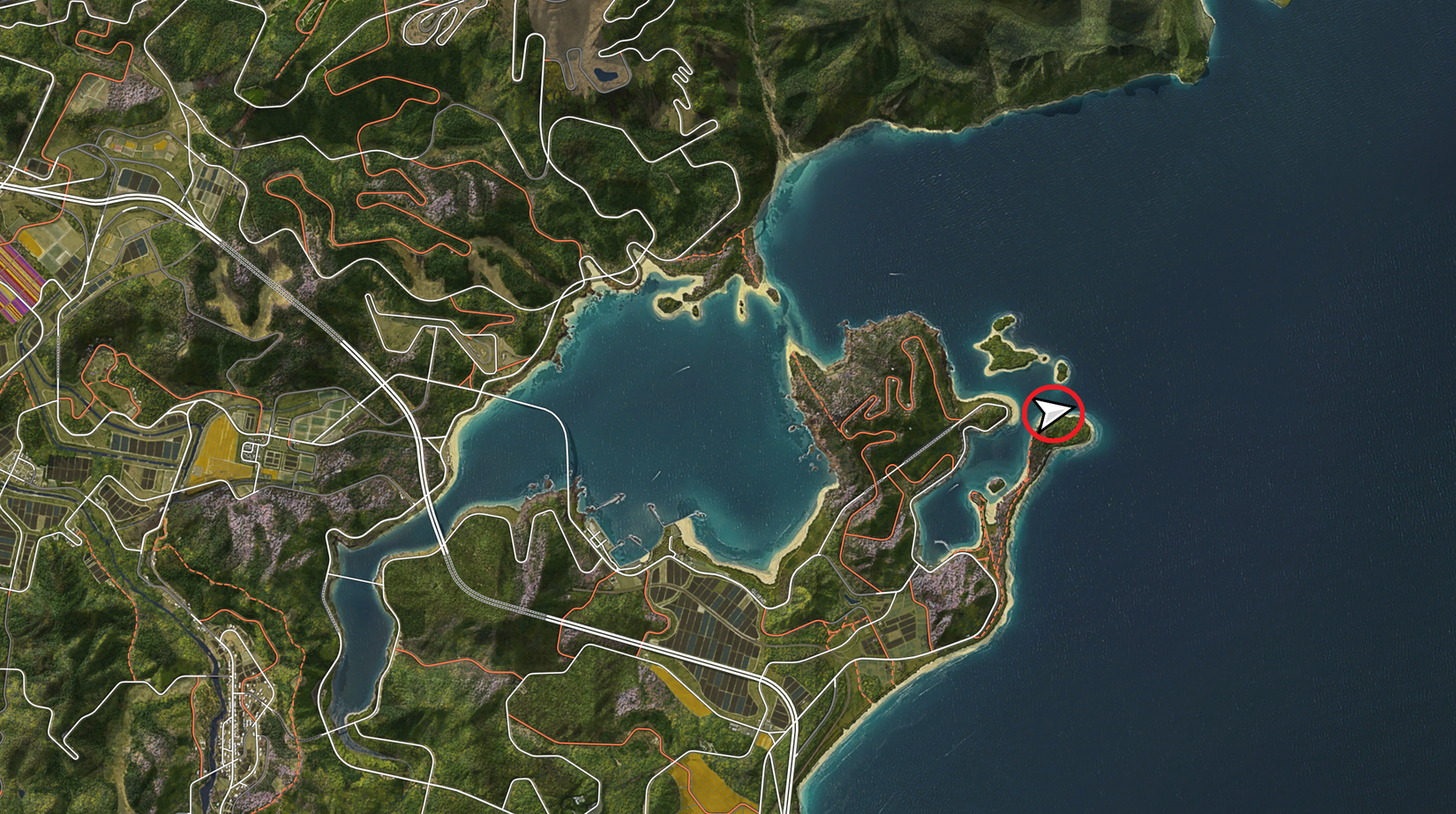 Ito region map