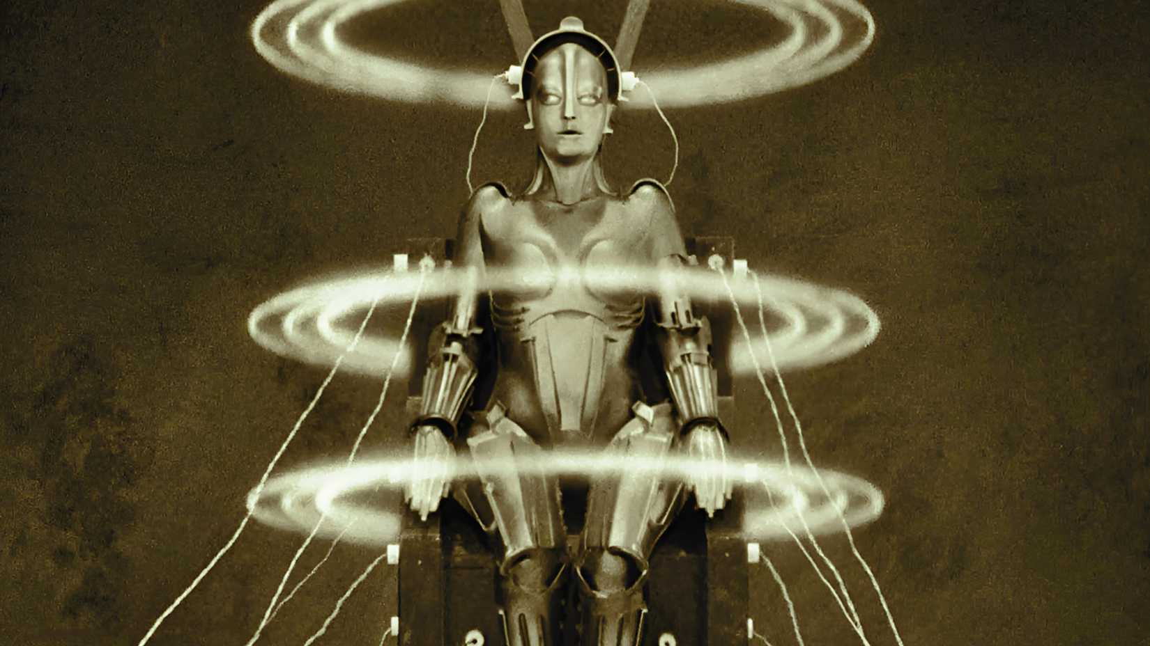 Brigitte Helm‘s Maria/The Machine Man in 1927’s Metropolis