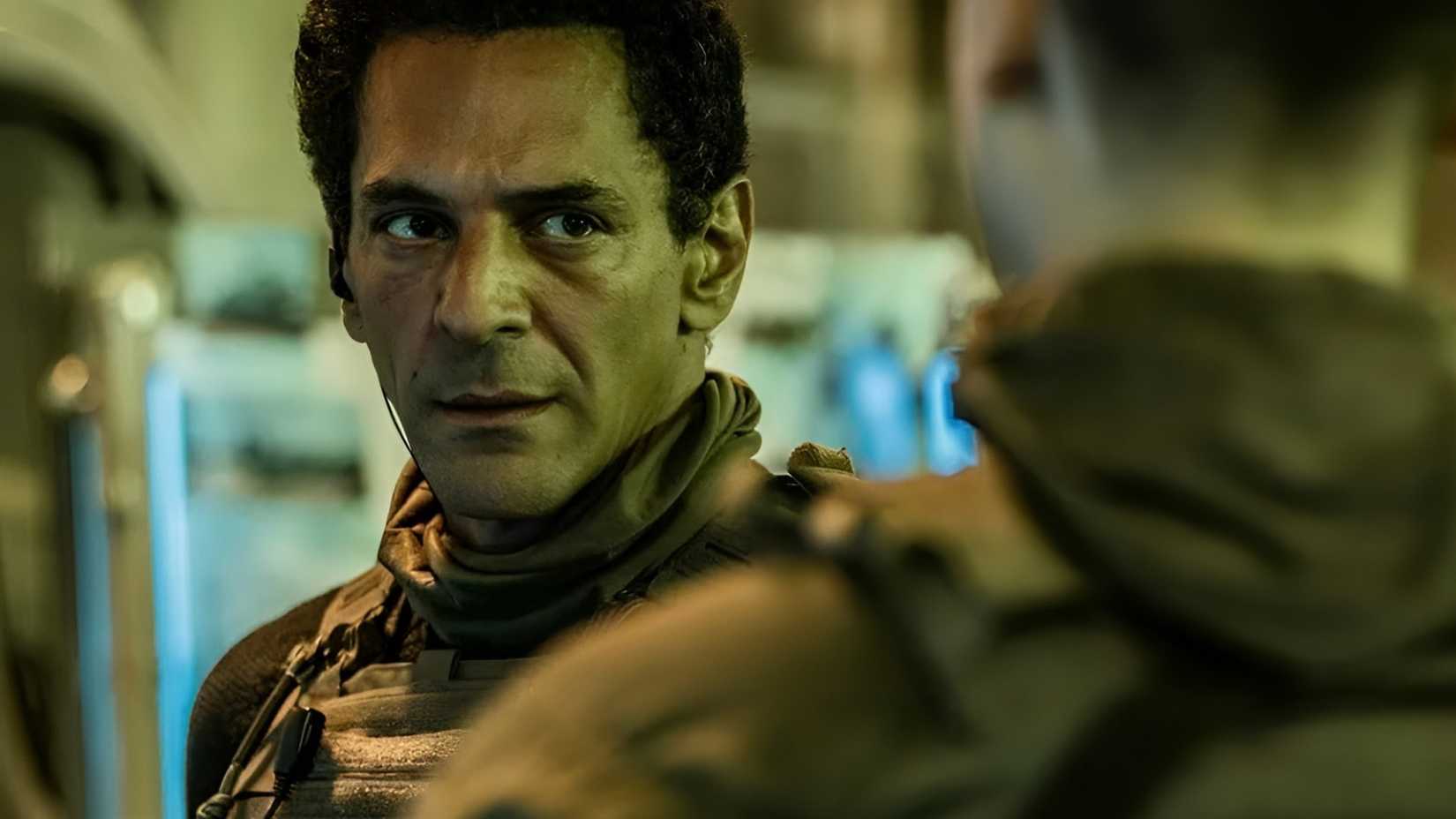 A man giving an intense look in Netflix’s Elite Force