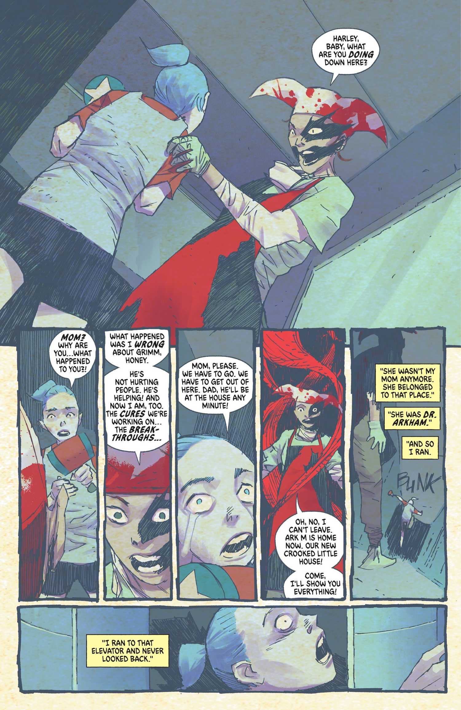 Absolute Batman #22 Harley Quinn and her mother 3