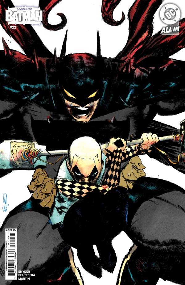 absolute batman 22 wrther delledera variant cover