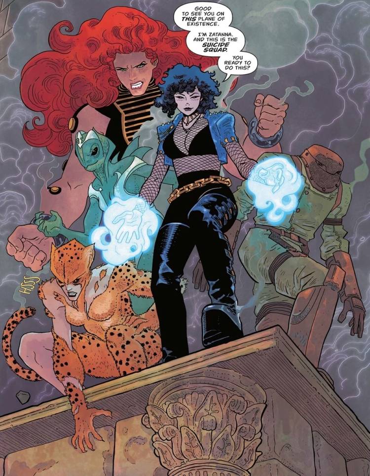 Absolute Cheetah Zatanna and Giganta
