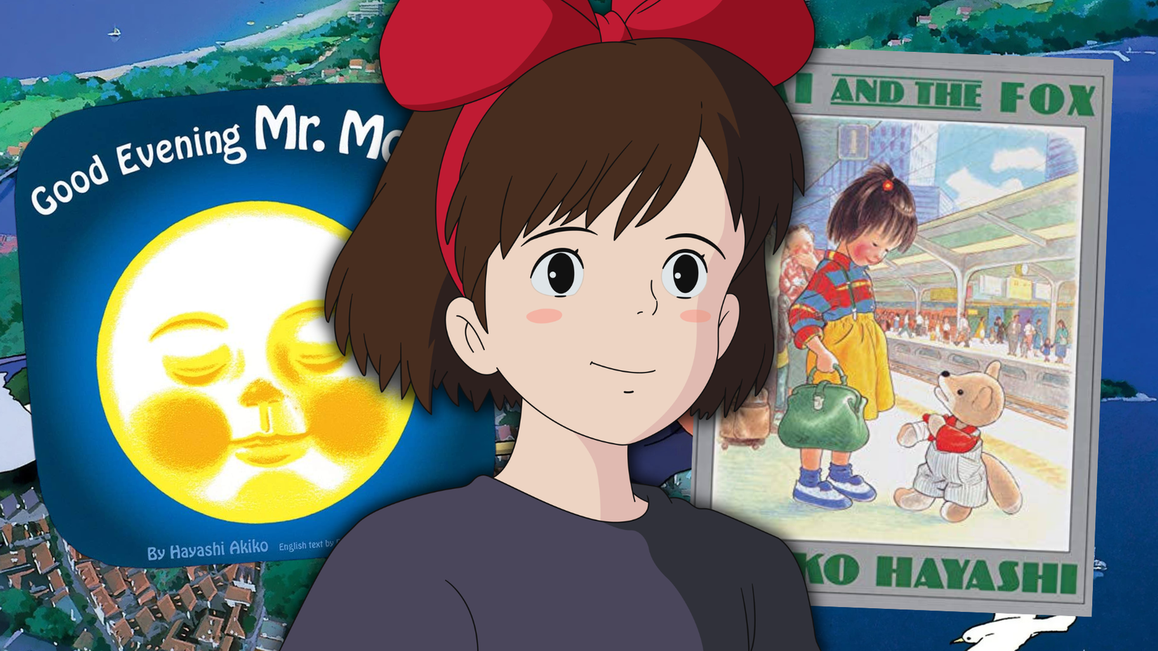 Akiko Hayashi Kiki's Delivery Service anime Good Evening Mr. Moon and Aki and the Fox books