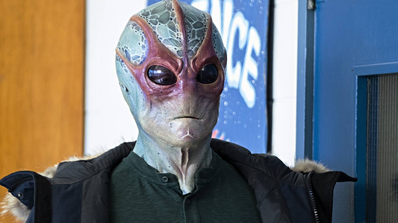 alien creature in Resident Alien season 3
