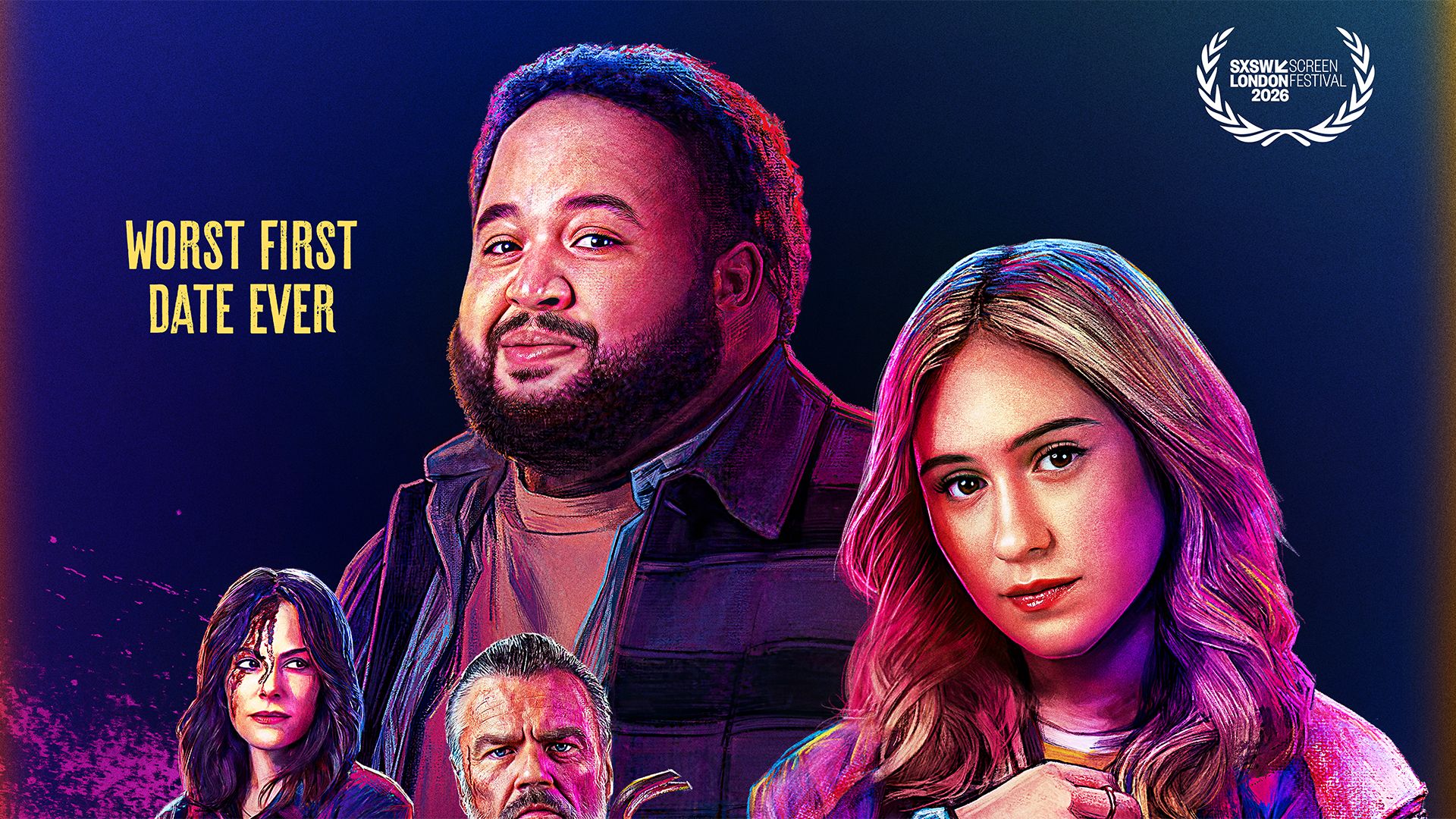 Maria Bakalova & Zach Cherry Go On The Worst Date Ever In All Night Wrong Trailer image