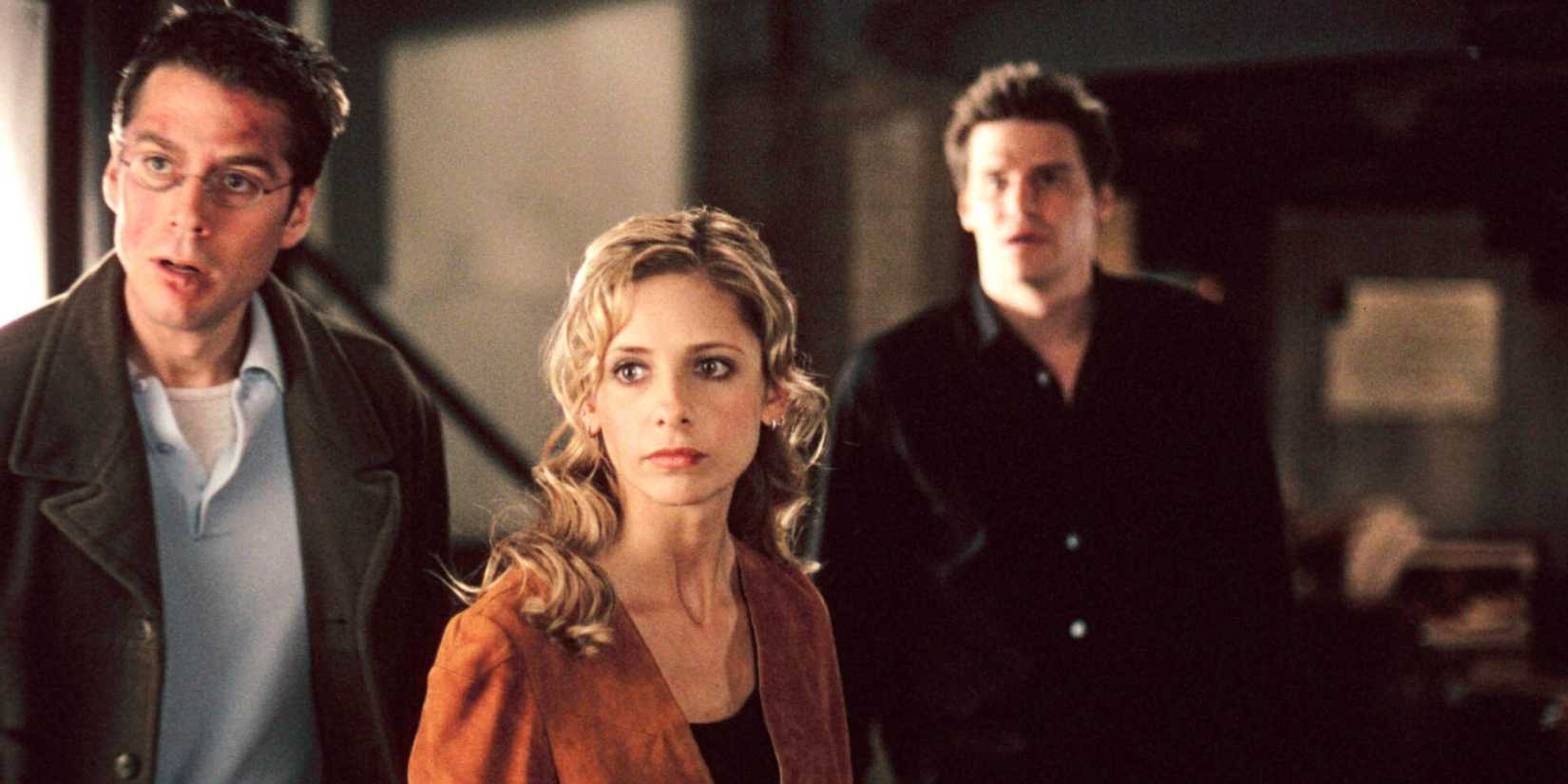 Angel, Wesley, and Buffy Summers in Angel
