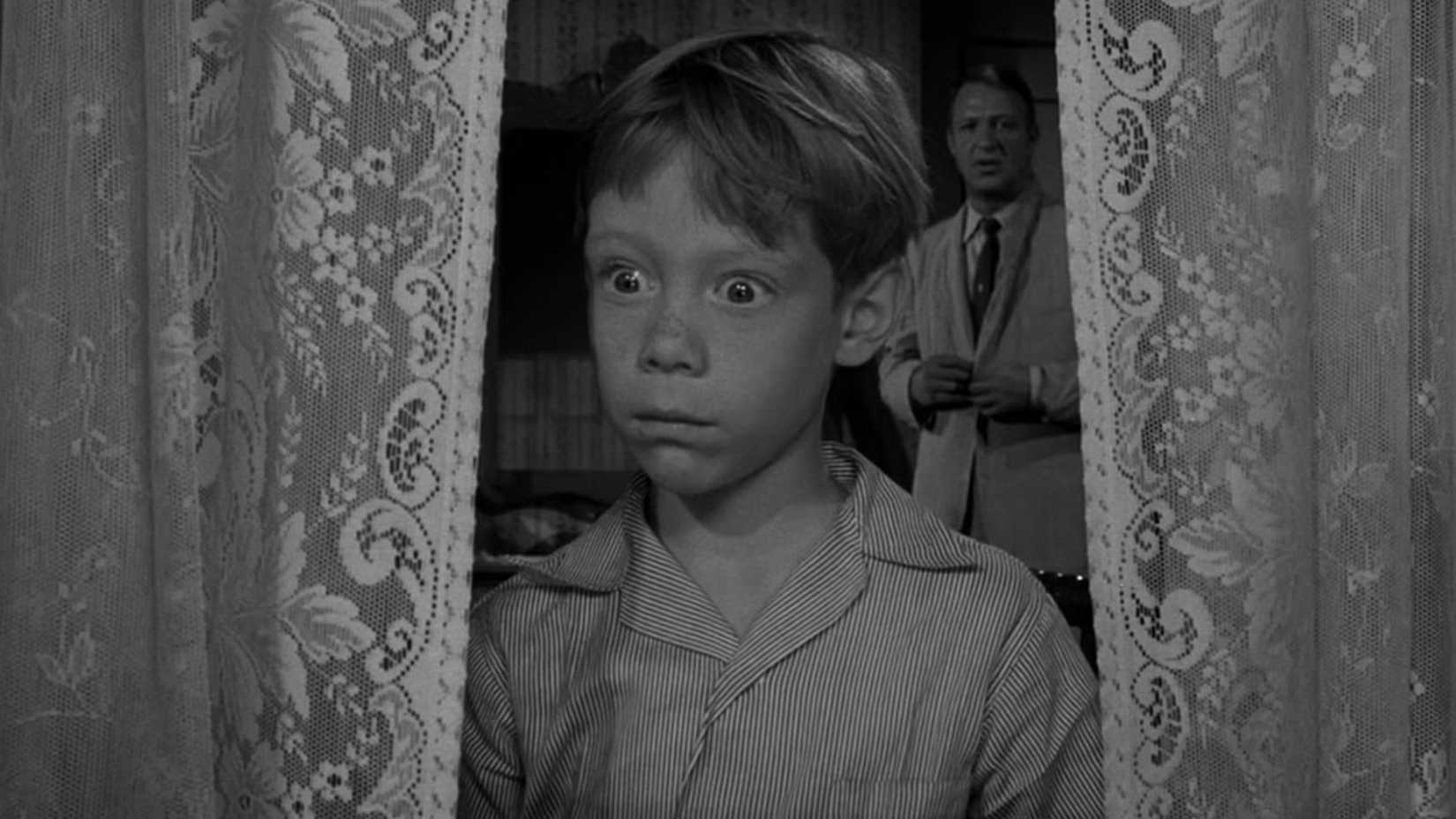 Anthony on the window in The Twilight Zone It's a Good Life episode