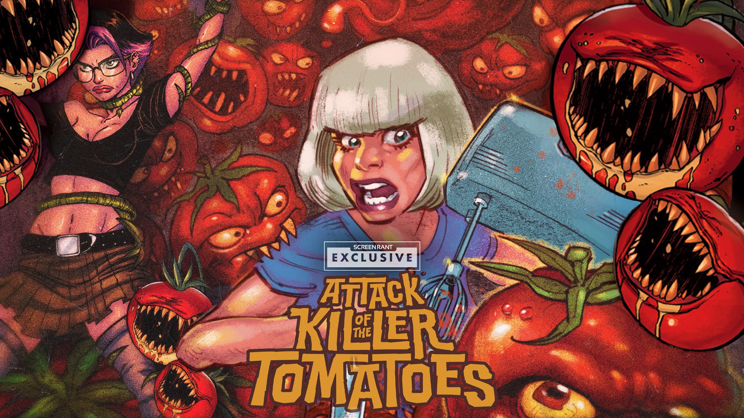 34 Years Later, Attack of the Killer Tomatoes Announces New Sequel With Brutal First Look