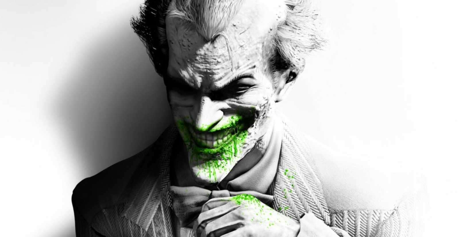 batman arkham city joker key art