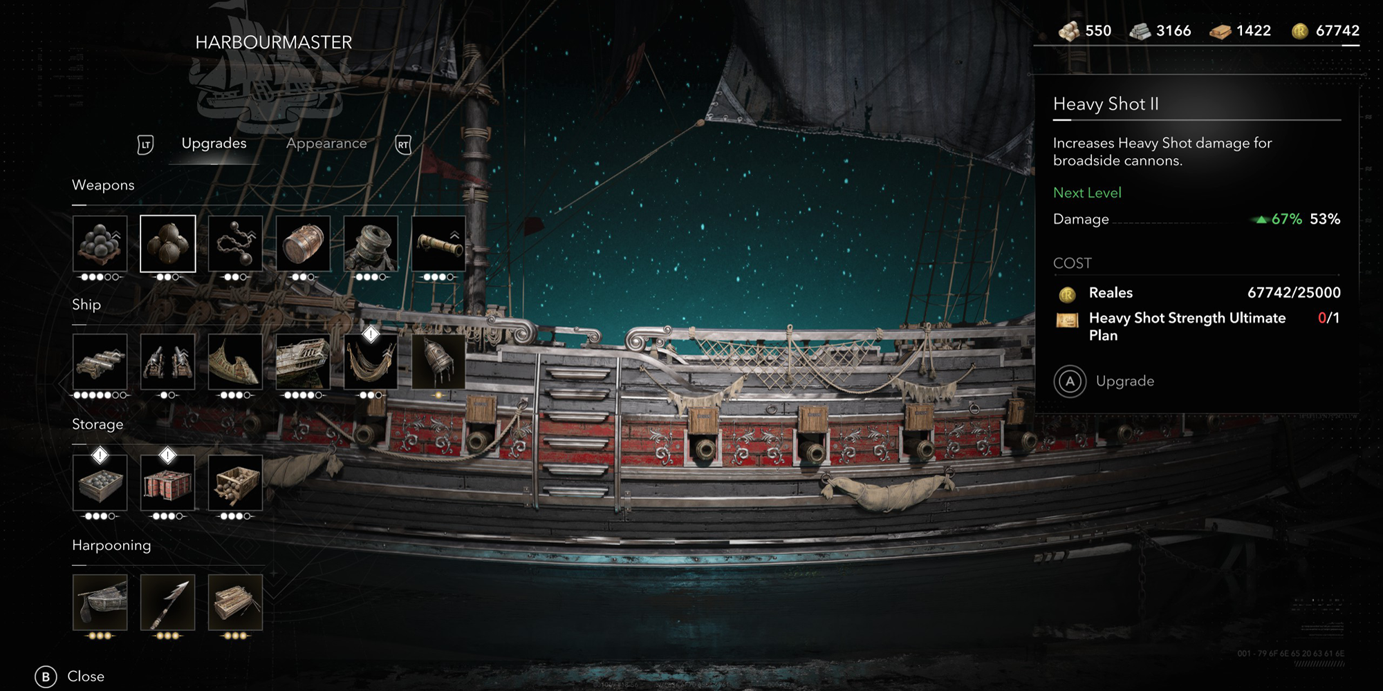 Black Flag Heavy Shot ultimate upgrade