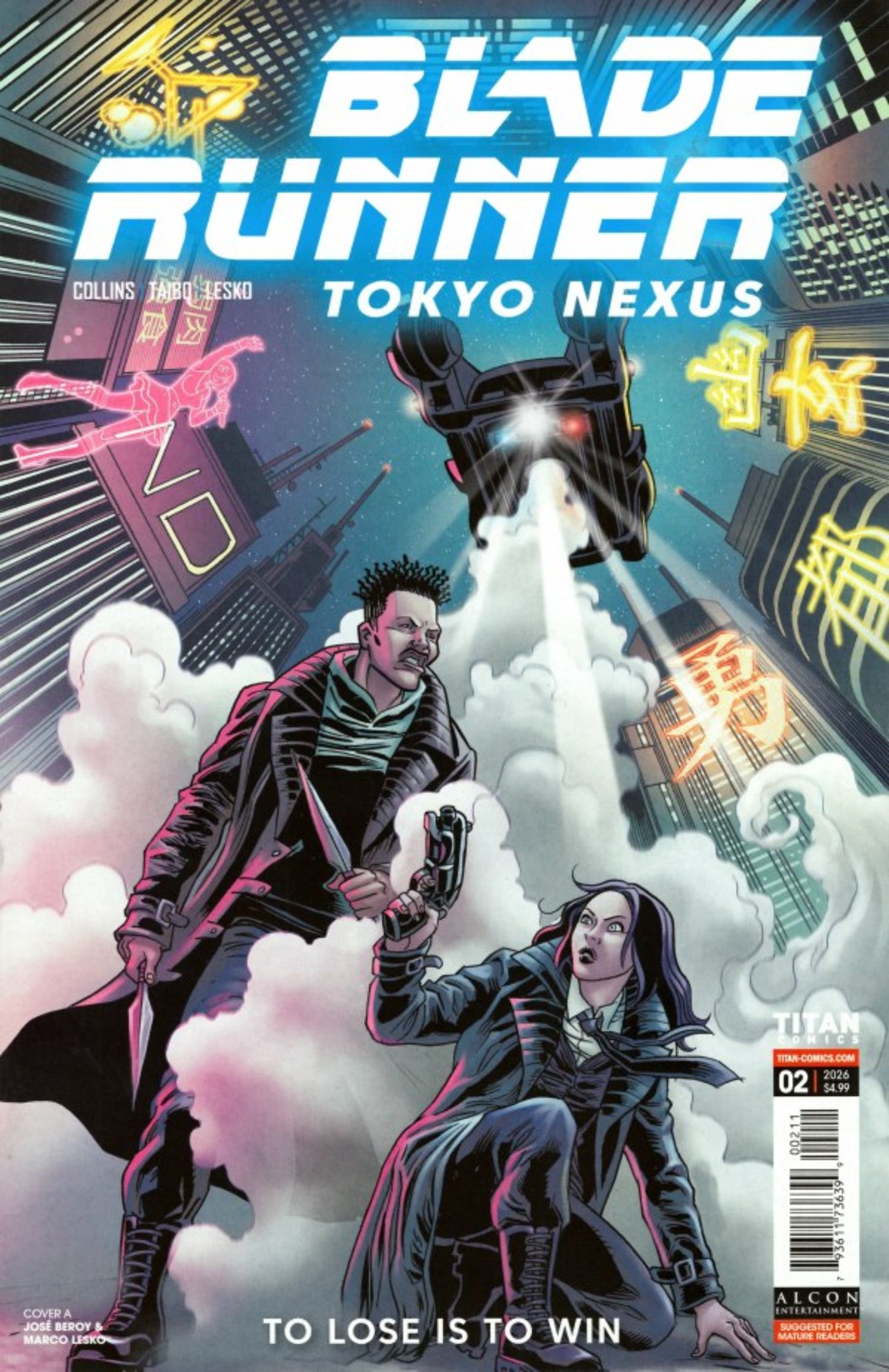 Blade Runner Tokyo Nexus #2 cover