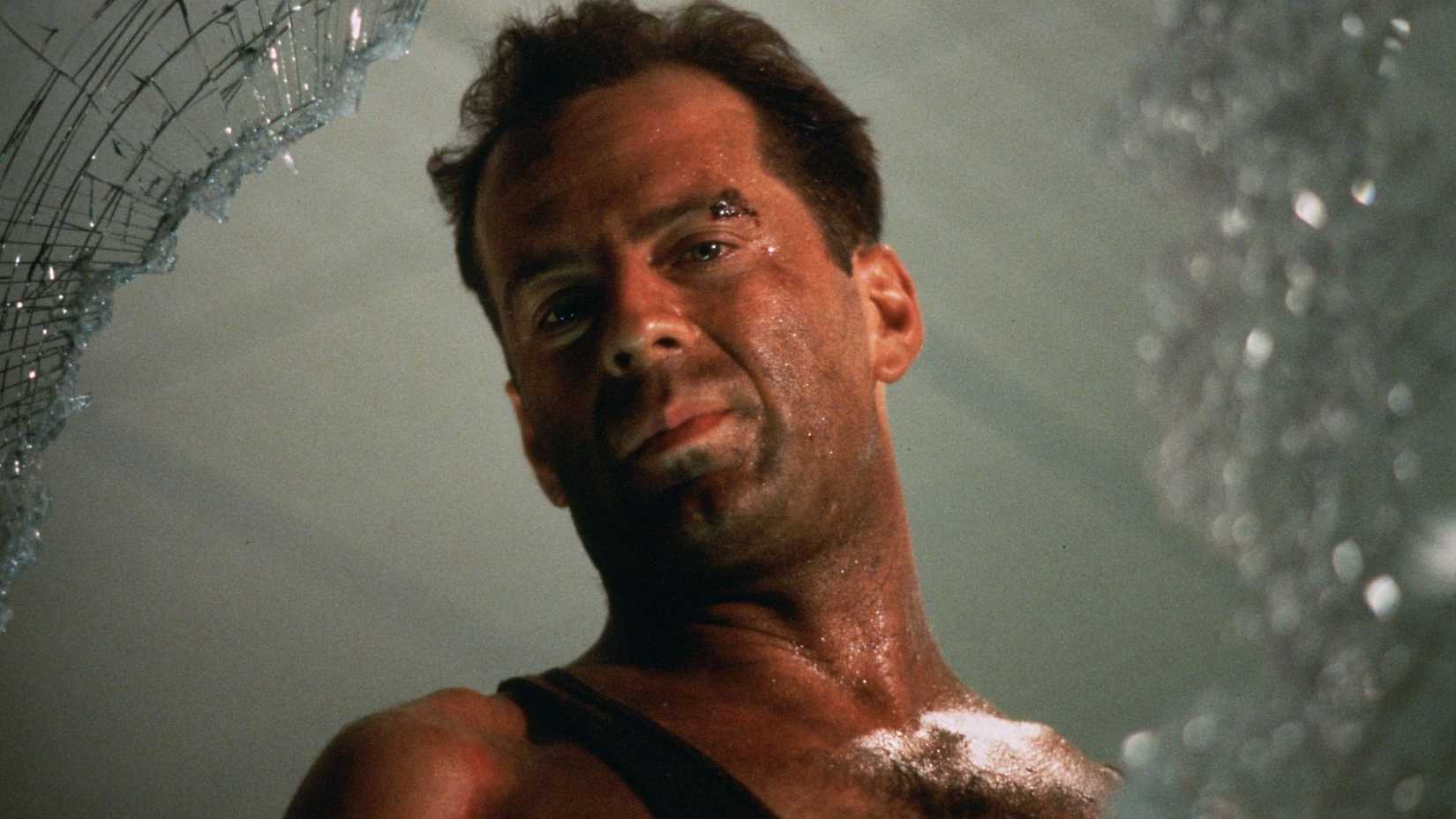 Bruce Willis as John McClane in Die Hard
