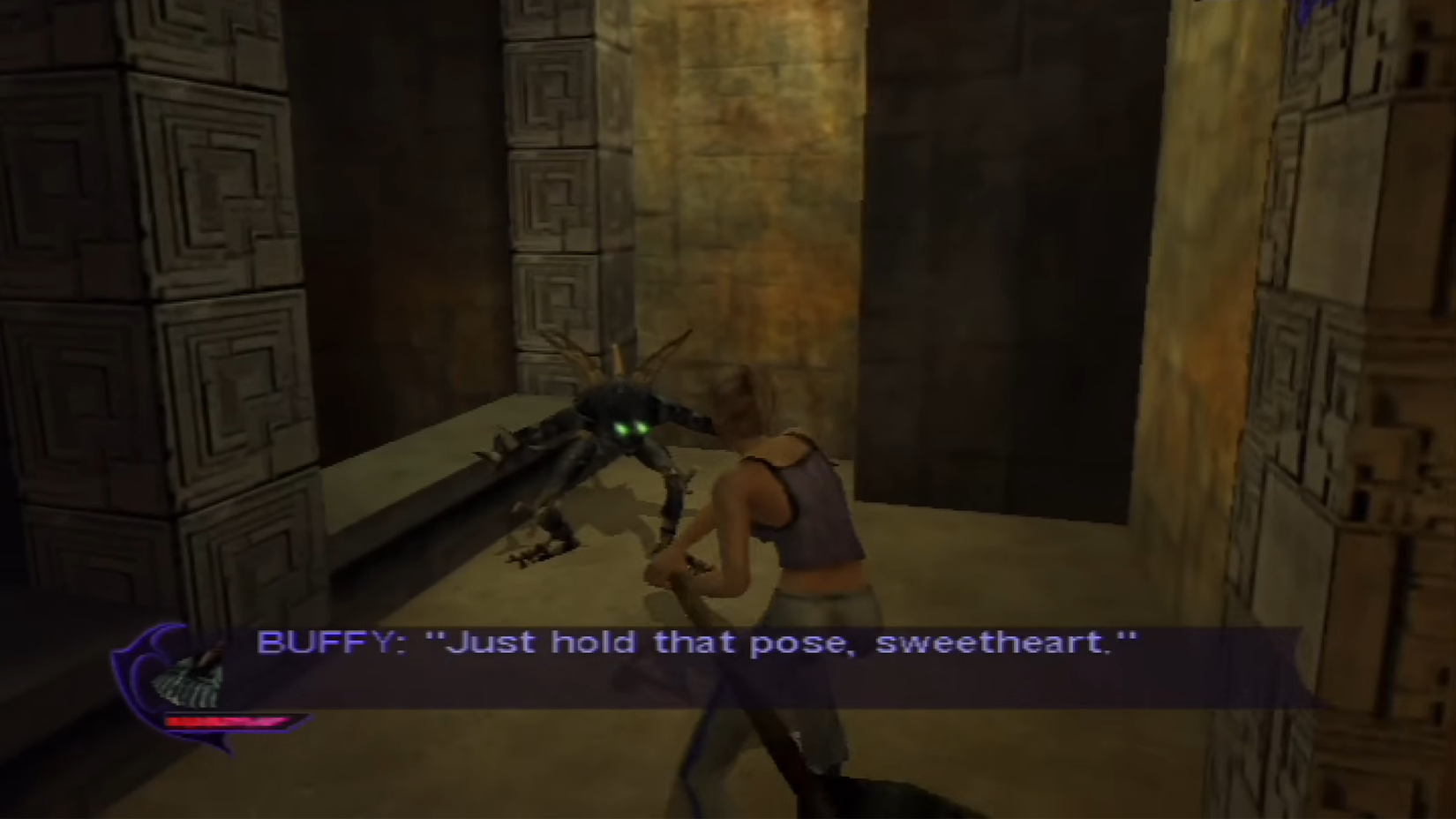 Buffy the Vampire Slayer Xbox Gameplay Screenshot