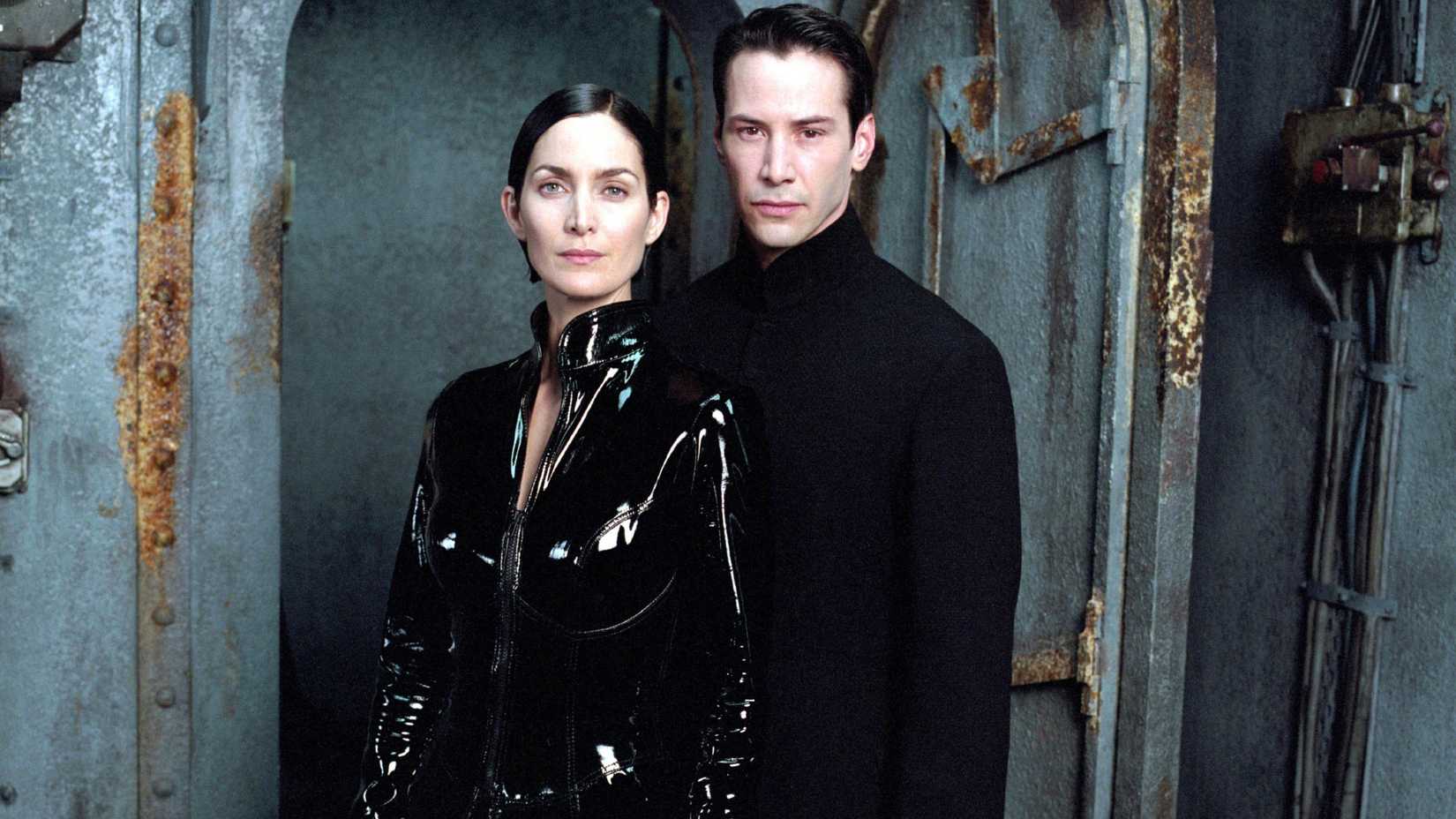 Carrie-Anne Moss, Keanu Reeves in The Matrix Revolutions