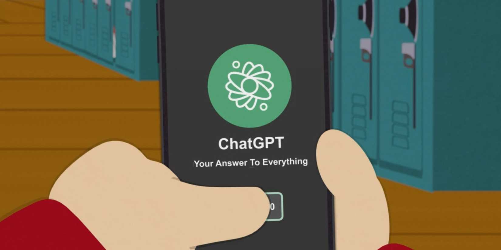Cartman using ChatGPT in the South Park episode Deep Learning
