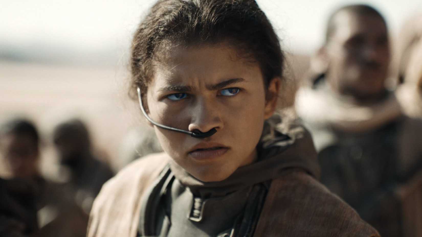 Chani looking angry in Dune 2
