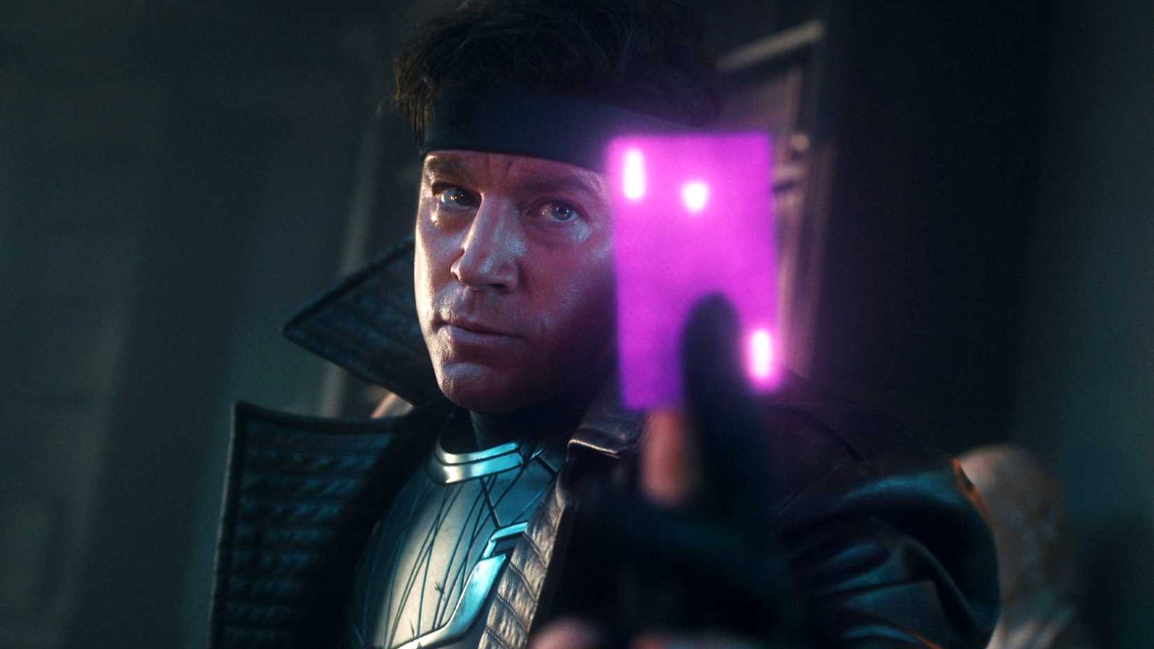 Channing Tatum's Gambit powering up a card in Avengers: Doomsday